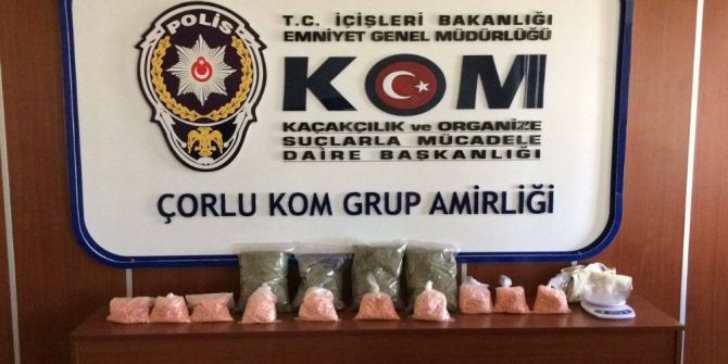 10 Bin Adet Uyuşturucu Hap Ve 2 Kilogram Bonzai Ele Geçirildi