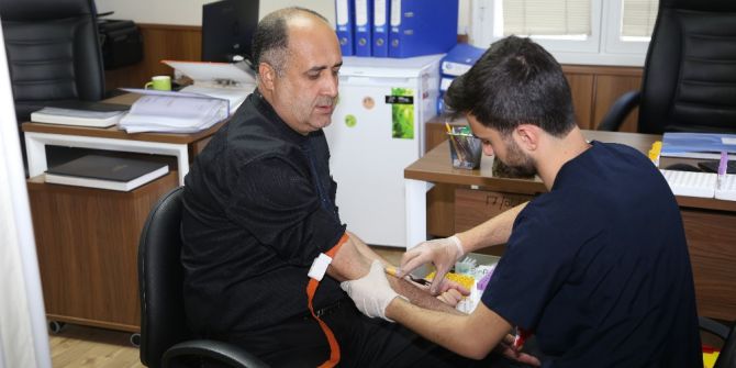 Meski Çalışanları Sağlık Taramasından Geçti