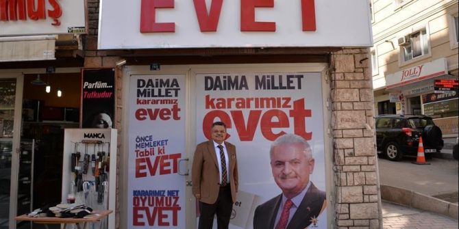 Başkan Yağcı’dan 16 Nisan Günü Yapılacak Olan Referandumla Alakalı Açıklama