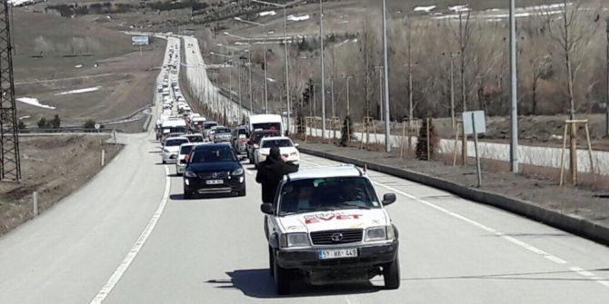 Başkan Aydın’dan 412 Araçlık Gövde Gösterisi