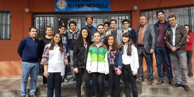 Teog Birincilerinden Öğrencilere Moral Ziyareti