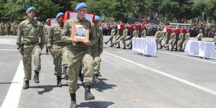 Hakkari Şehitleri Memleketlerine Uğurlandı