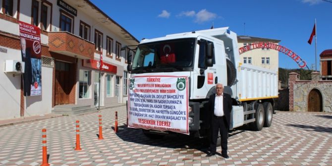 Tbb, Ağlı Belediyesi’ne Kamyon Hibe Etti