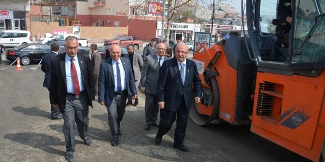 Tekirdağ’da Beton Asfalt Uygulanan İlk Cadde
