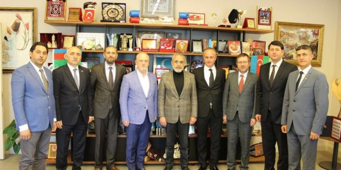 Abhazlar’dan Cumhurbaşkanı Başdanışmanı Yalçın Topçu’ya Ziyaret