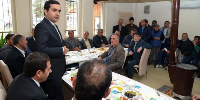 Esnaf Buluşmasında Konuşan Belediye Başkanı Yaşar Bahçeci: