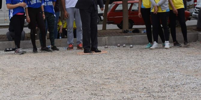 İncirliova, Bocce Turnuvasına Ev Sahipliği Yapıyor