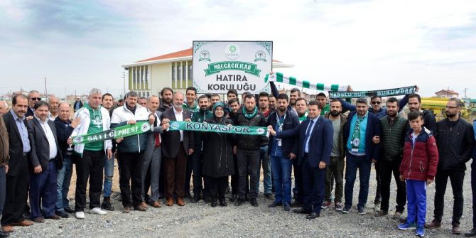 Meram’da Nalçacılılar Hatıra Koruluğu Oluşturuldu