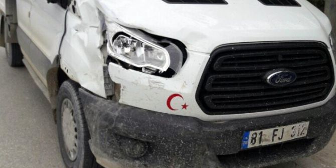 Düzce’de Trafik Kazası 1 Ölü