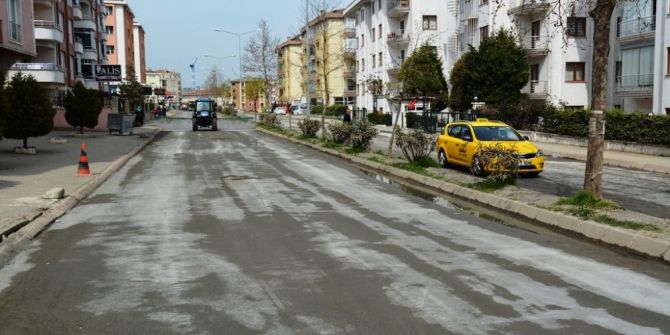 Tekirdağ Büyükşehir Belediyesi’nin Yol Yapım Çalışmaları