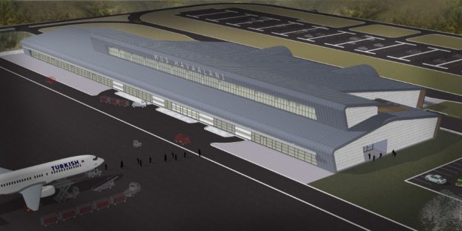 Muş Havalimanı Büyüyor