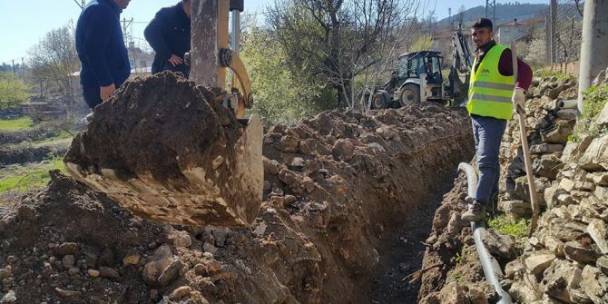 Keles Köylerinde İçme Suyu Şebekeleri Yenileniyor
