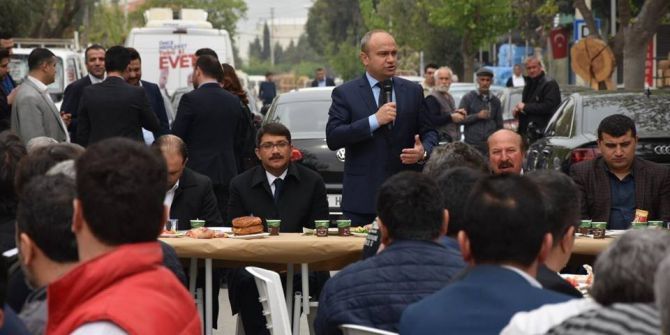 Başkan Mersinli Sanayi Esnafıyla Buluştu