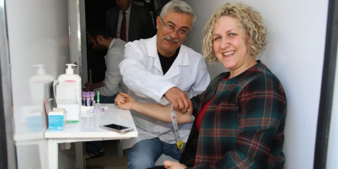 Bafra Belediyesi Çalışanlarına Sağlık Taraması