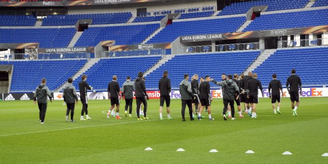 Beşiktaş, Lyon Hazırlıklarını Tamamladı