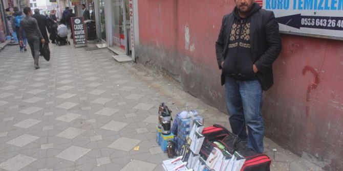 Ağrı’da Şanlıurfalı Seyyar Satıcı