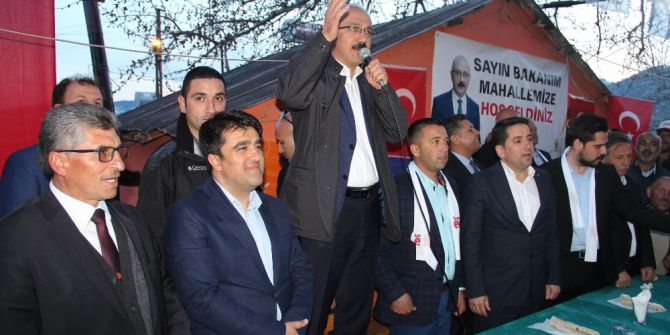 Bakan Elvan Ve Başkan Gültekin, Mezitli Tepeköy’de Halkla Buluştu