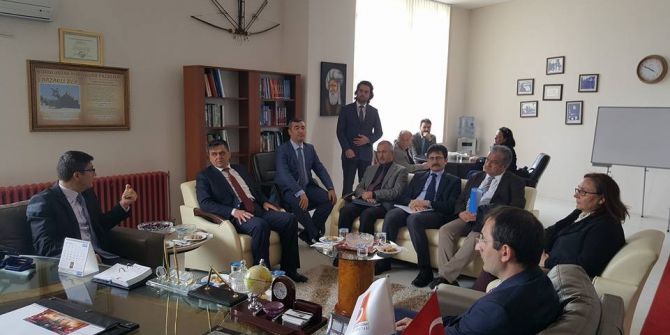 Başkan Yalçın Üniversitenin Senato Toplantısına Katıldı