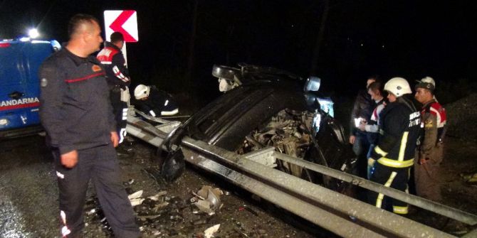 Antalya’da Feci Kaza: 1 Ölü, 1’i Ağır 2 Yaralı