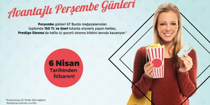 67 Burda Avm’den Film Gibi Kampanya