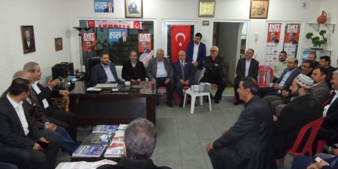 Cumhurbaşkanı Başdanışmanı Emin Önen’in Referandum Çalışmaları