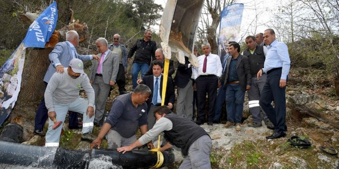 Feke’de 100 Yıllık Su Sorununa Çözüm