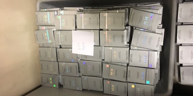 Havalimanında Kaçak Sigara Operasyonu