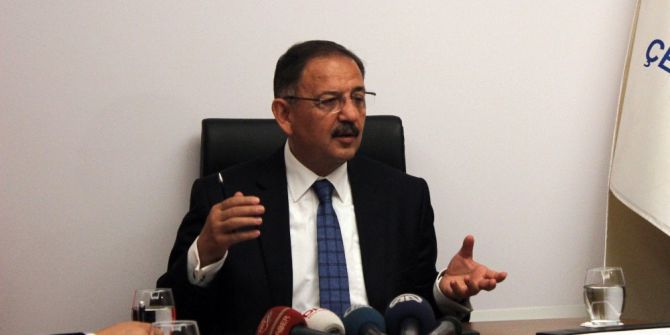 Çevre Ve Şehircilik Bakanı Mehmet Özhaseki: