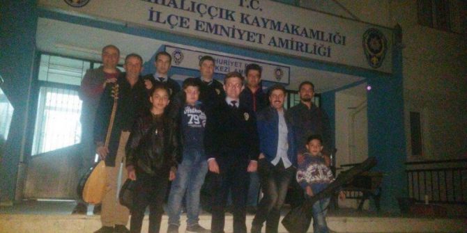 Mihalıççık Halk Eğitim Merkezi Eğitim Ve Kursiyerlerinden Polise Ziyaret