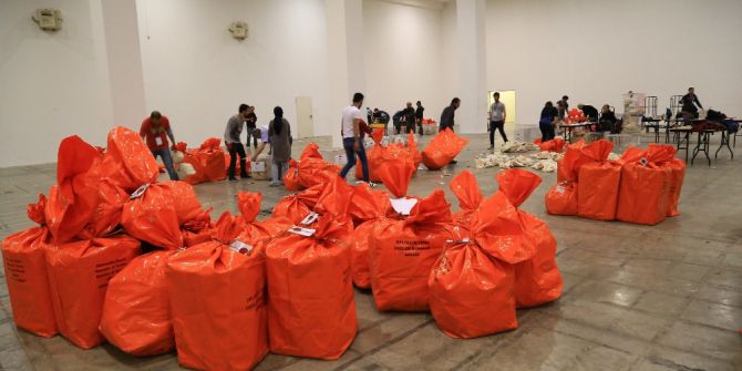 Yurt Dışı Oyları Sandıklara Yerleştirildi