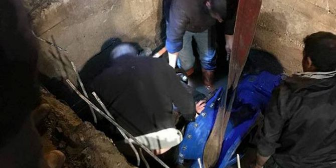 İçme Suyu Ana Şebekesi Bakıma Alındı