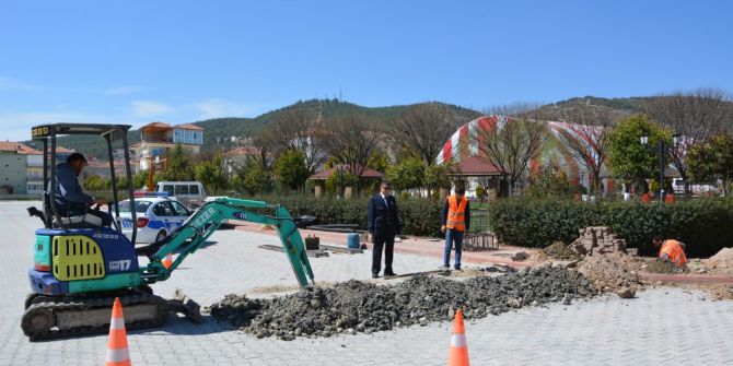 Korkuteli’de Mobese Çalışması Başladı