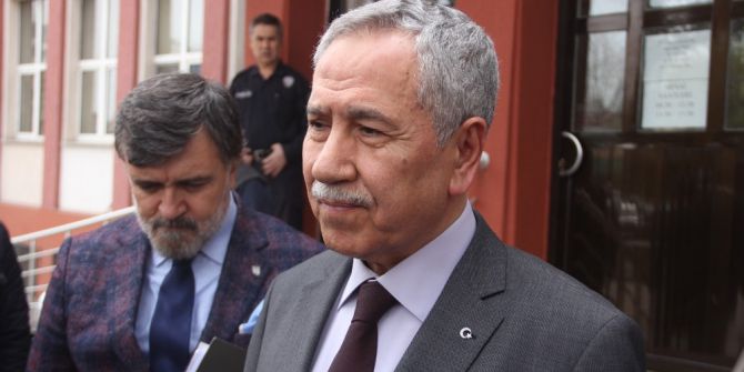 Bülent Arınç, Bolu’da Hakim Karşısına Çıktı