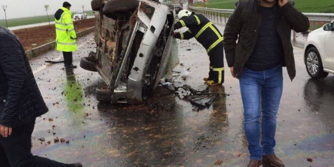 Şanlıurfa’da Trafik Kazası: 2 Yaralı