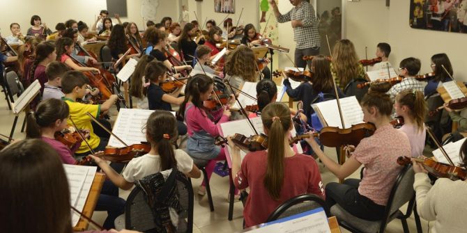 Çocuk Senfoni Orkestrası Yeni Konserine Hazırlanıyor