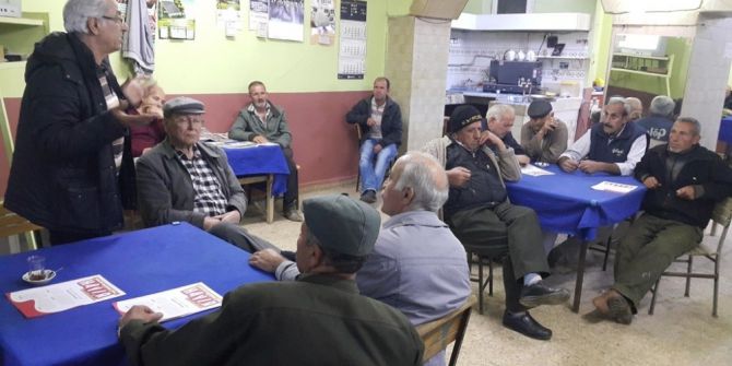 Ödemiş’te Emekli Öğretmenlerden Referandum Söyleşisi