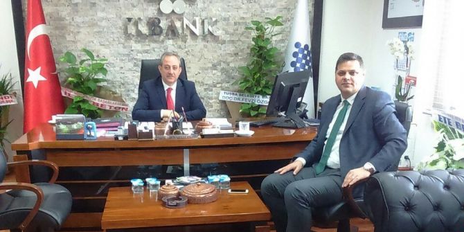 Kaymakam Öztürk’ten İller Bankasına Ziyaret