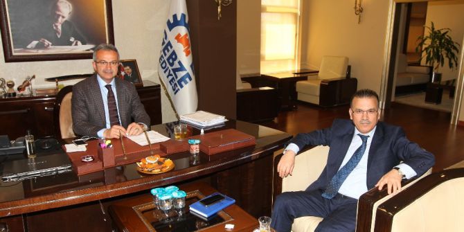 Kaymakam Vekili Gözen Başkan Köşker’i Ziyaret Etti