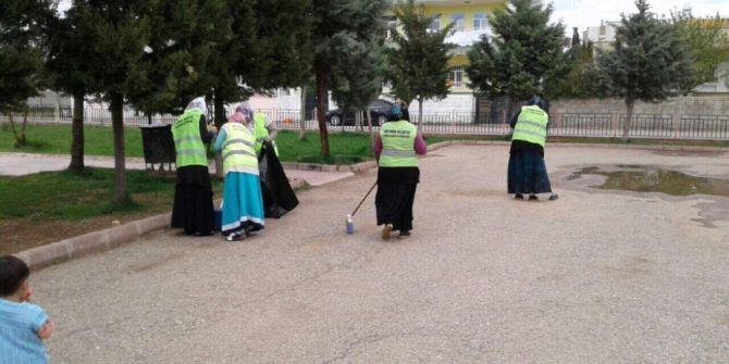 Adıyaman Belediyesinden Temizlik Çalışması