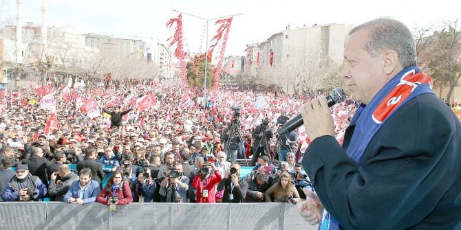 Öz’den Miting Teşekkürü