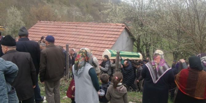 İstanbul’da Barajda Ölü Bulunan Şahıs Sinop’ta Defnedildi