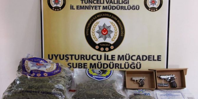 Tunceli’de 44 Kilogram Uyuşturucu Ele Geçirildi