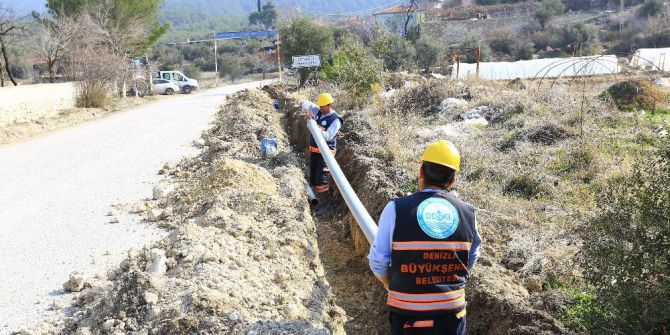Denizli Büyükşehir’den Tavas - Baharlar’a Alt Yapı Atağı