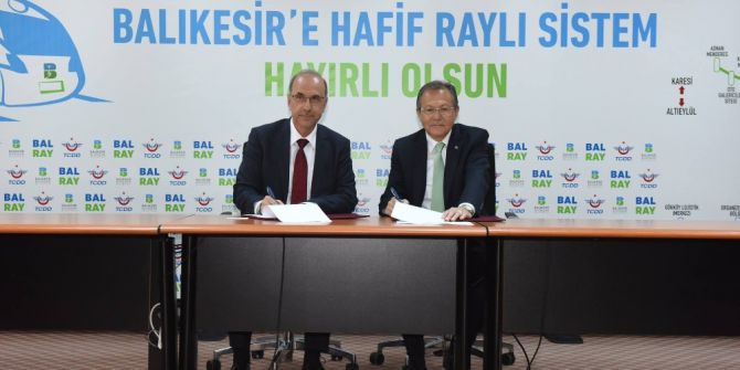 Balıkesir’e Hafif Raylı Sistem İçin İlk Adım Atıldı