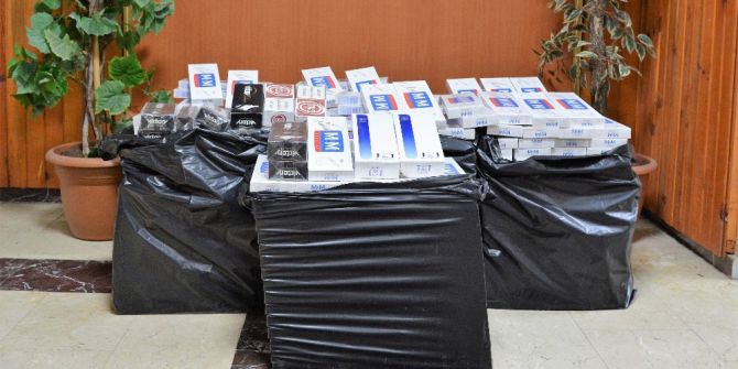 Kovancılar’da 5 Bin 680 Paket Kaçak Sigara Ele Geçirildi