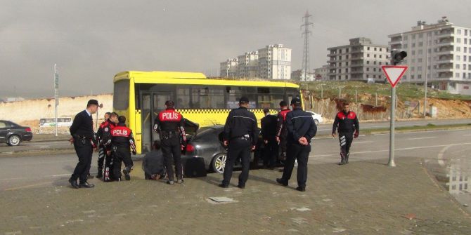 Polisten Kaçan Sürücü Yakalandı