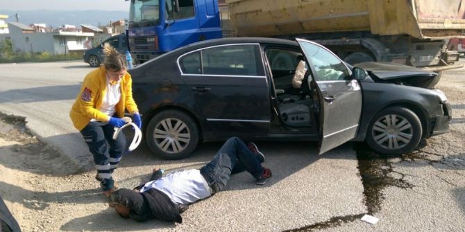 İznik’te Kaza: 2 Yaralı