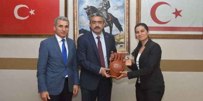 Kaymakamlar Başkan Alıcık’ı Ziyaret Etti