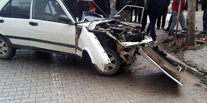 Kovancılar’da Trafik Kazası: 1 Ağır Yaralı