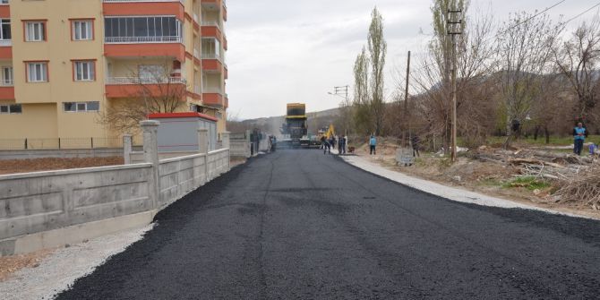 Battalgazi’de Asfaltlama Çalışması Devam Ediyor
